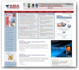 Magazine custom website design &raquo;  &raquo; Click to zoom ->