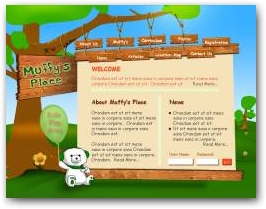 Muffy's Preschool &raquo; Education website design  &raquo; Click to zoom ->